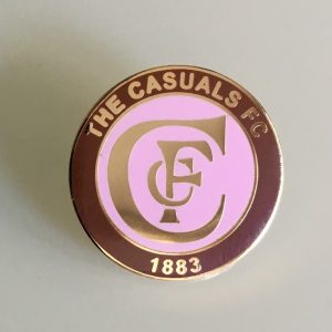 Casuals FC Enamel Badge LARGE (25mm / 1")